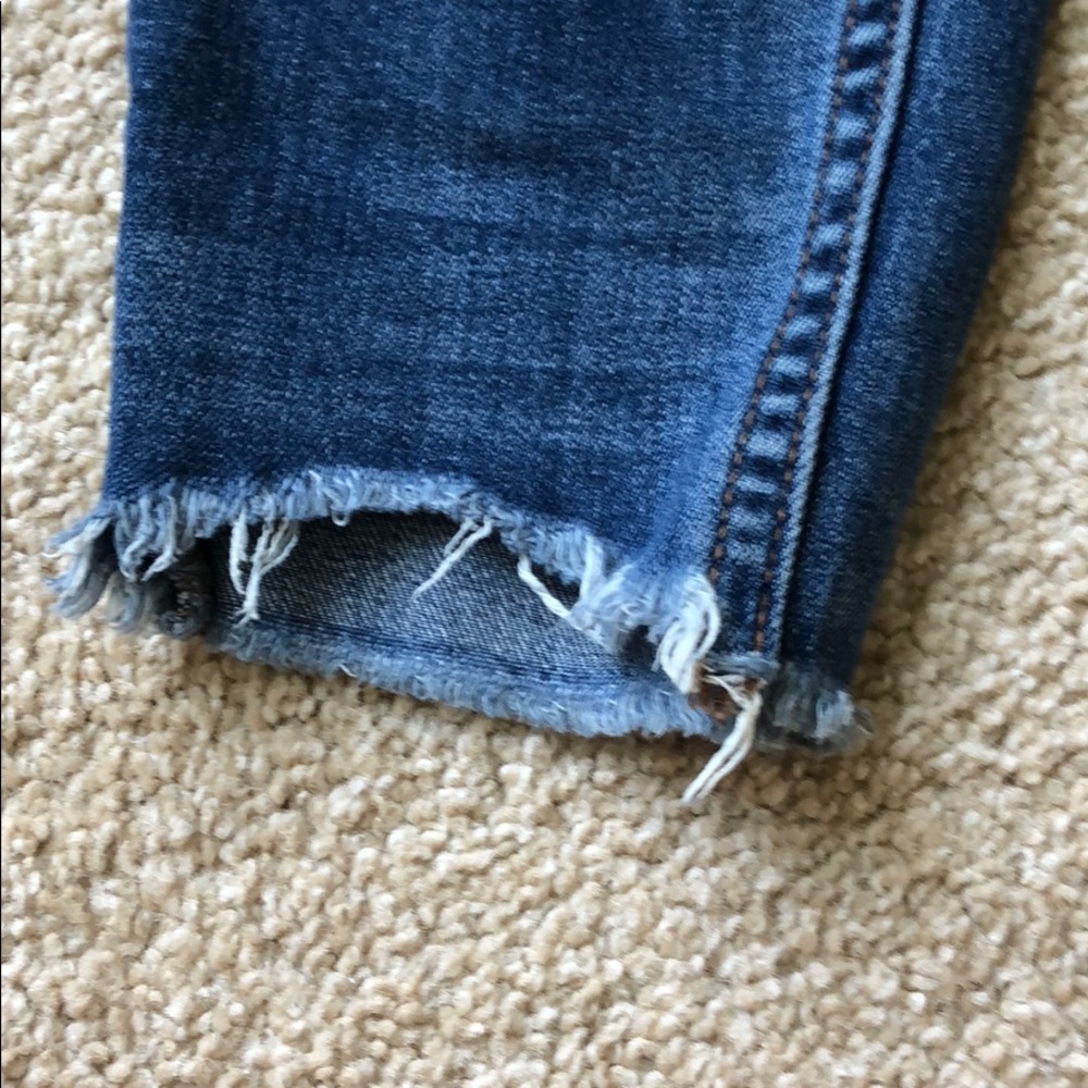Free People Ripped Knee Capris - Picture 5 of 7